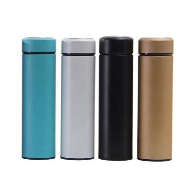 China CLASSIC Stainless Steel Vacuum Flask Travel Mug Tea Thermos Water Bottle Coffee Mug With Filter for sale