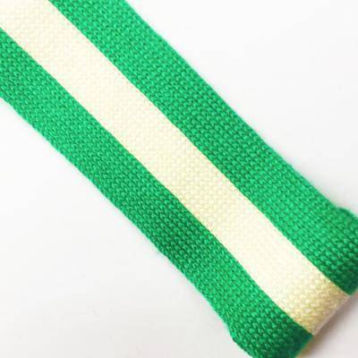 China Single Face Polyester Woven Knitted Striped Trim Bais Binding Tape Ribbon for sale