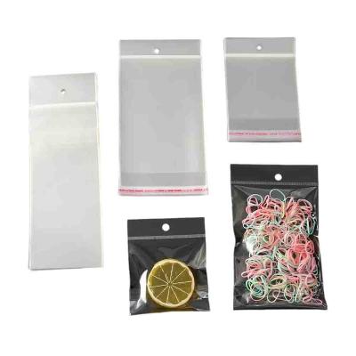 China Different Size Clear Transparent Self Adhesive Moisture Proof OPP Poly Plastic Bag For Gift for sale