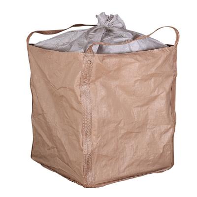 China Breathable Low Price Good Quality PP Woven Sack 1000kg Big Bag / Ton Bulk Fiber PP Bag For Factory for sale