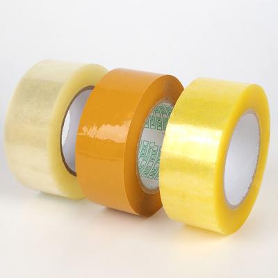 China Good Quality Adhesive Tape Jumbo Roll Adhesiva BOPP Freon Proof Custom Transparent Clear Tape For Sealing CartonsPopular for sale