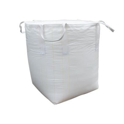 China Big bag 500kg 1000kg 1200kg 1500kg 2000kg breathable jumbo bulk 1 ton 2 ton dimension bean bag for industry for sale