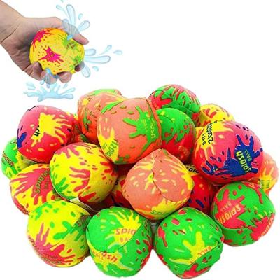 China Sports Toy Reusable Game Beach Sports for Kids Summer Toys Pool Water Splash Dipping Ball Outdoor Funny Color Interactive Random for sale