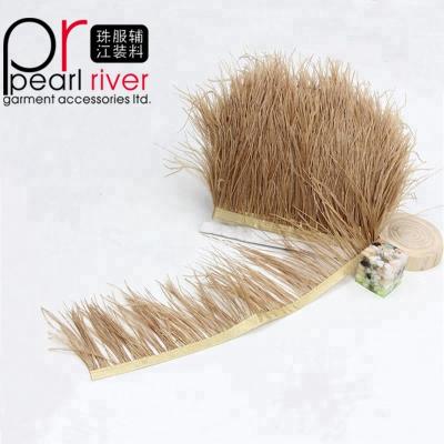 China Trimming Fringe 8-10cm Ostrich Feather Fringe Trim For Carnival Costumes Clothes for sale