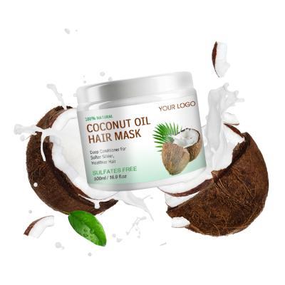 China 100% Natural Herbal Private Label Collagen Coconut Oil Hair Hydrating Mask for sale