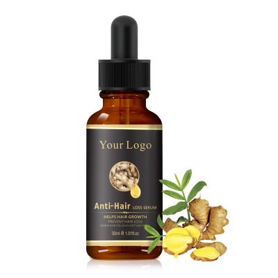 China Wholesale Custom Natural Bulk Organic Vegan Hair Loss Treatment Herbal Hair Loss Treatment Serum Anti Loss Prevention for sale