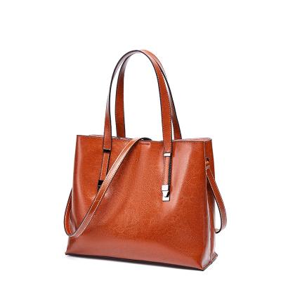 China 2021 Leather Tote Handbag Designer New Custom Lady Womens Bags Handbags Leather Tote Luxury Handbag for sale