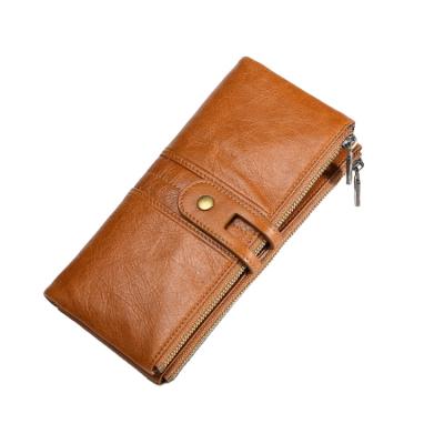 China RFID Card Holder Clutch Bag Men Fashion Smart Mobile Leather Wallets Pinch Wallet Men 2021 for sale