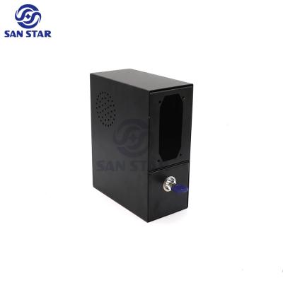 China Metal cabinet for coin acceptor arcade cabinet metal box for coin selector phone booth 9.5*18.5*23.5 for sale