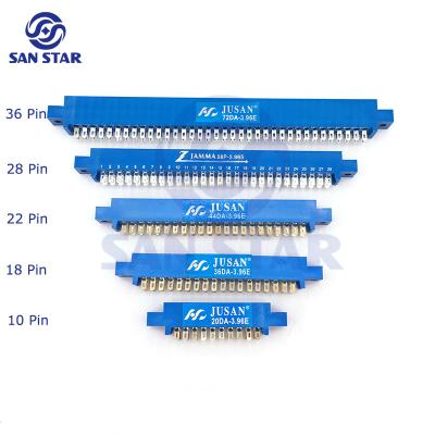 China 36P Blue Edge Punch Board Connector Edge Punch Board Connector Board Connector for sale