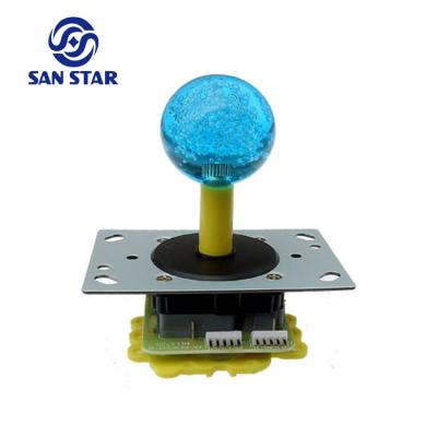 China Easy Change Crystal Top Ball Joystick Can Good Quality 4 Way 8 Way Joystick For Arcade Machine Game Machine Accessory 3.5cm/4.5cm for sale