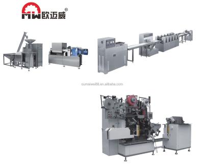 China Factory Stick Chewing Gum Candy Production And Multifunctional Packing Line for sale