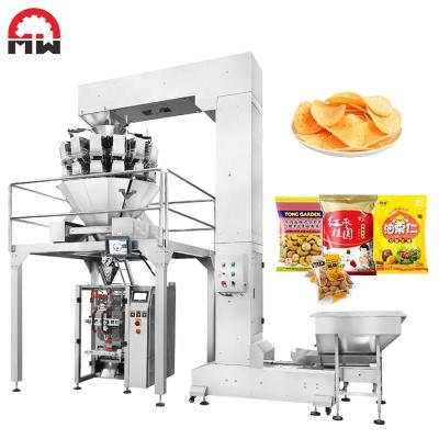 China Automatic 5Kg Food Packing Maker Doypack Jackfruit Pellet Chips Beans Rice Packing Machine for sale