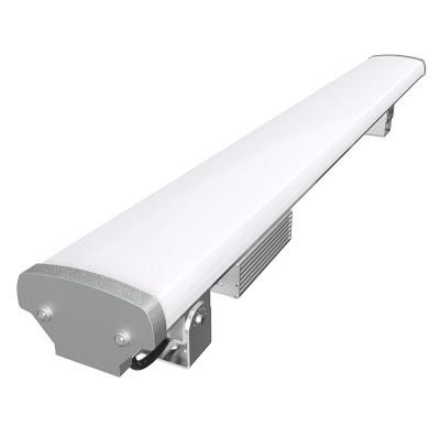 China High Lumen Aluminum Body Socket PC Diffuser IP65 Industrial Engineering Tri-Proof Switch Room Linear Light Lighting for sale