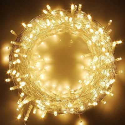 China Warm White Waterproof High Brightness 33ft 10m 100 LEDs/m LED Christmas Tree String Light For Indoor Outdoor Xmas Tree Wedding Party for sale