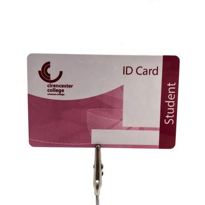 China Programmable School Loyalty/Identification/Access Control Card PVC 125KHZ RFID Plastic Student ID Card for sale