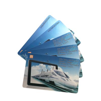 China Factory Price MF Waterproof/Waterproof Ultralight EV1 Paper Card For Subway Ticket for sale