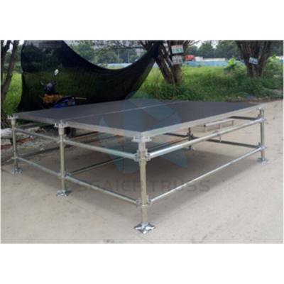 China Portable/no rust layher stage, construction scaffolding stage for sale for sale