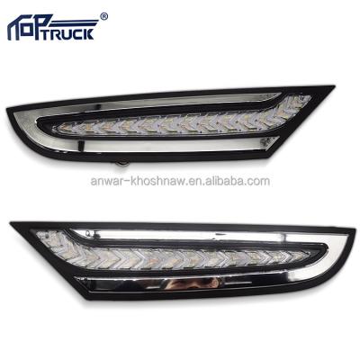 China white amber DRL Lights Bumper Lighting for MB Truck actros MP3 Fog Lamp Khoshnaw0057 for sale