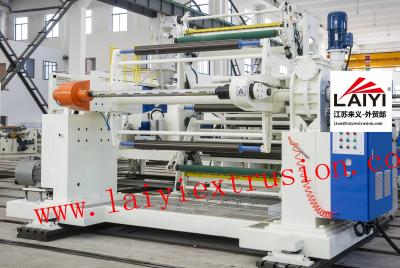 China Edge Position Control Double Rewinding Station Seal Tape Slitting Machine for sale