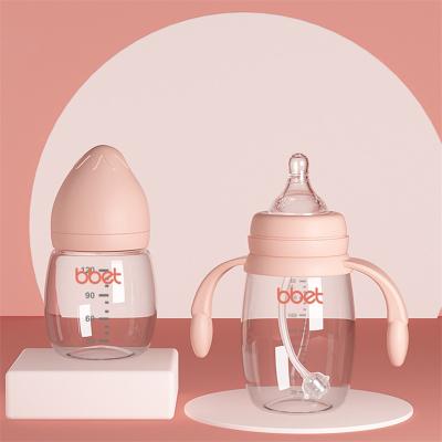 China Milk Feeding Popular Design Glass Baby Bottles Strawberry Shape Customizable Baby Milk Bottles for sale