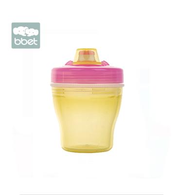 China BPA free baby BBET sippy cup, baby hot water drinking bottle, plastic drink cups for kids for sale