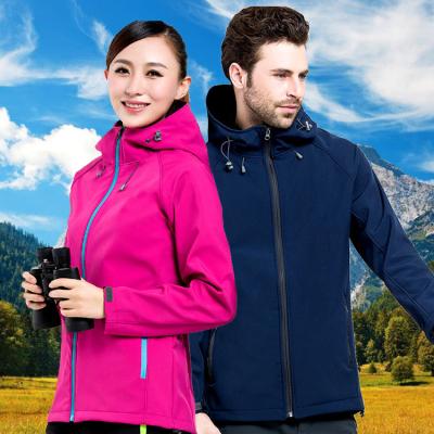 China Antibacterial Waterproof Softshell Increasing Jacket Outdoor Sports Waterproof Increase Coat For Women Men for sale