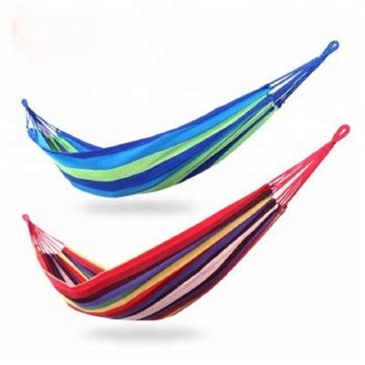 China Convenient/portable/lightweight simple outdoor portable camping swing to thicken hammock camping camping hammock for sale