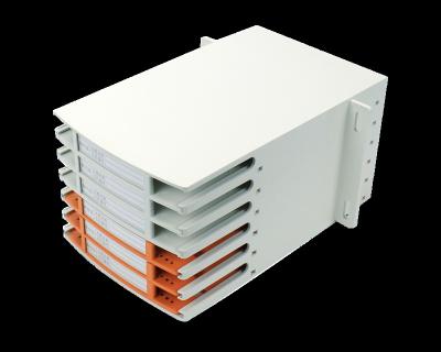 China Telecommunication Splice Tray FTTH Fusion Optical Fiber Tray With Cover Used In Fiber Closure Distribution Box for sale