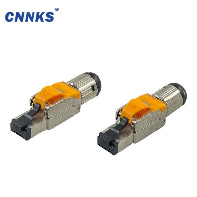 China T568A/T568B Ethernet RJ45 Cat6a 8P8C RJ45 Cat6a Connector Cat6a 8P8C RJ45 Modular Plug Cat6a Connector Network FTP RJ45 Modular Jack for sale