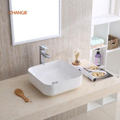 China Modern Ceramic Washroom Basin Using For Face And Hand For Buildings for sale