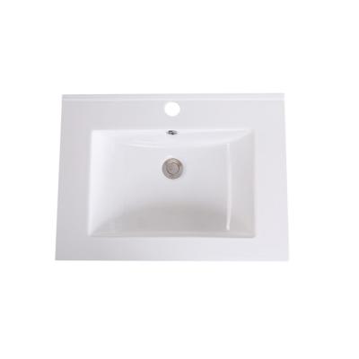 China Modern Basin Sinks Ceramic Bathroom Wall Mount Cabinet Basins Bathroom Sink for sale