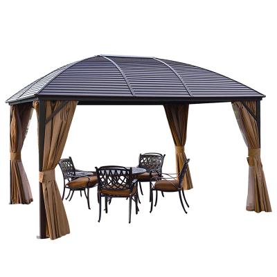 China Water Proof Artiz Waterproof Modern Aluminum Gazebo Luxury Garden Canopy Gazebo For Sale for sale