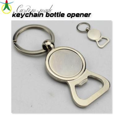 China No.H11398 - Key Chain Logo Printing Stainless Steel Bottle Opener Gift Custom for sale