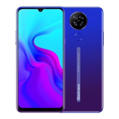 China Latest Blackview A80S 2021 Beauty Camera 6.21 Inch Full View Screen Fingerprint Cheap Water Drop Unlock 4+64GB Octa Core Mobile Phone For DK019 for sale