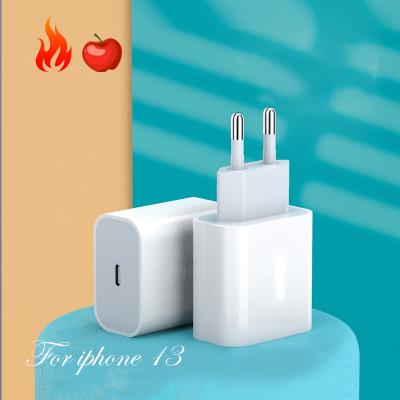 China 1 Hour Charger Rate Up To 80% Original Phone Charger US EU Fast Charging Type-C PD 18W 20W Carregador QC 3.0 Cable Wall Charger For Iphone 13/12/11 charger for sale