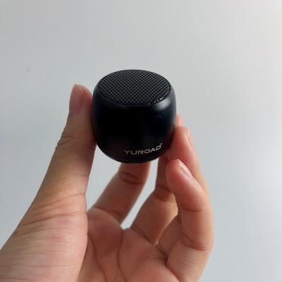 China Mini Size: 30*27mm Waterproof Ball Custom Logo Portable Speaker 300 Mah Ipx 5 BT Bola De Altavoz Pocket Mini Speaker for sale