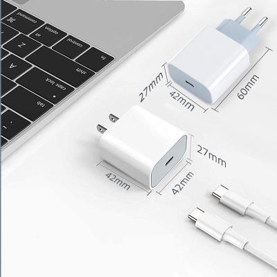 China 20w Adapter Cargadores Tipo C Palladium Charger De Celular PD Charger EU UK USA Cargador 10W 20W Rate Up To 80% 1 Hour Charger For Iphone13 for sale