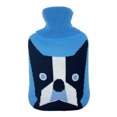 China Customized hot water bottle covers customized hot water bottle covers and 2000ml rubber hot water bag in china for sale