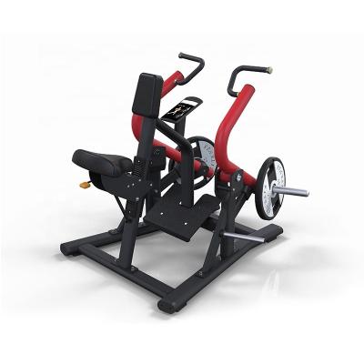 China 2021 Commercial Use Bodybuilding Fitness Gym Equipment High Quality Flat Loaded Rowing Machine for sale