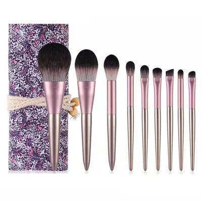 China Beauty Care Makeup Tools Wholesale 9 Pcs Professional Beauty Cosmetic Makeup Brushes Set for sale