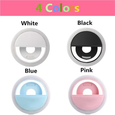 China Portable selfie ring light clip on for sale