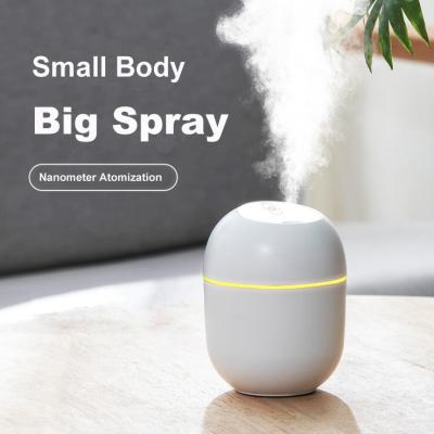 China Smell Humidifier 220ML Mini Mist Essential Oil Diffuser Warm Aroma Portable Humidifier Small Air Sales Gift 2020 for sale