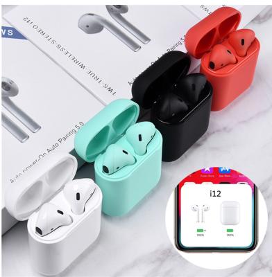 Cina Osteoconductivity straining 2019 amazon tws i12 wireless earphone and BT 5.0 AUTO touch earphone in vendita