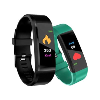 China 115Plus Touch Screen Wristband Heart Rate Blood Pressure Smart Band Fitness Tracker Smartband Wristband for fitbits Smart Watch Te koop