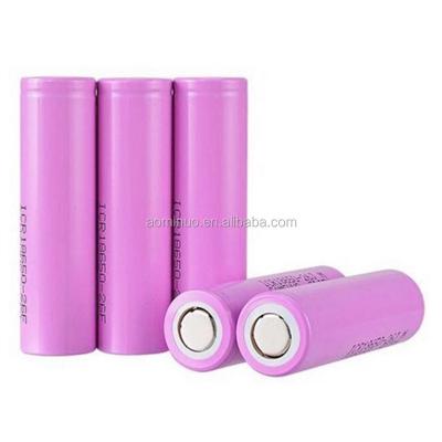 Cina Hot Selling Size Quality 3.7V 2600MAH 18650 Battery Lithium Spare Flashlight Protected Battery in vendita