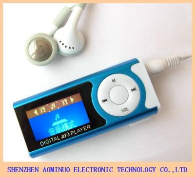 China FM Radio Small Screen MP3 MP4 Player with LCD Screen and LED Light for sale