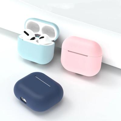 Cina For Earbuds Wholesale New High Quality Colorful Silicone Protective Case For Airpods 3 Cover For Airpods 3 Case 2021 in vendita