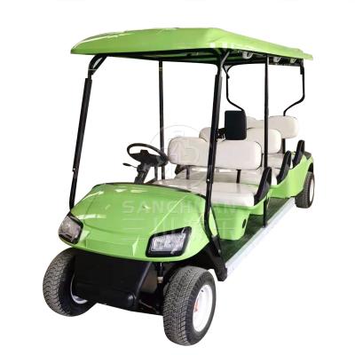 중국 Sanchuan Electric Battery Drive Club Car 4 Wheel Golf Cart For Sale 3500*1200*1900mmH 판매용