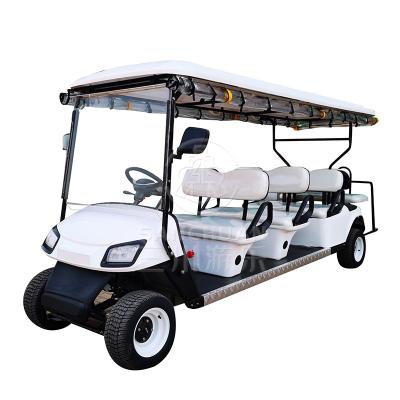 China Sanchuan Electric Club Cart Golf Cars For 8 Person 4700*1200*1900mmH en venta